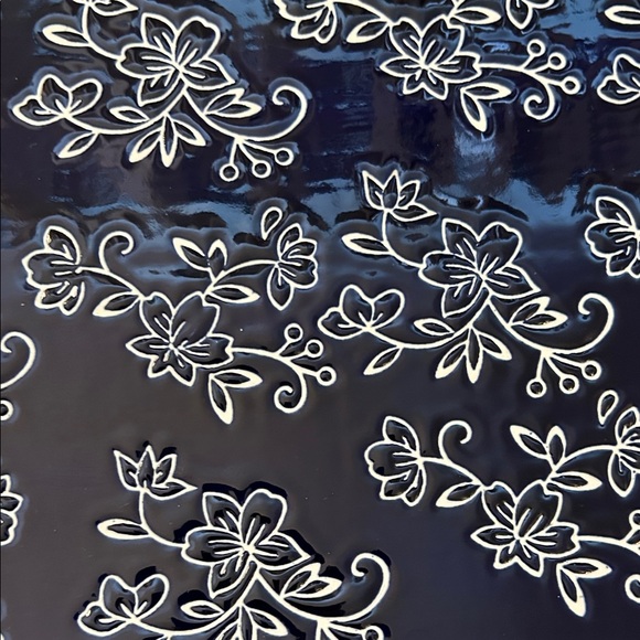 Floral Patterned Rectangular Tray - Picture 2 of 8